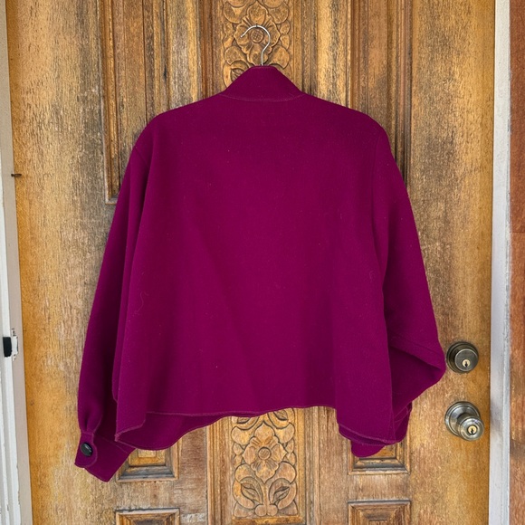 Merle Vintage Blazer Coat Fuschia Pink - Picture 4 of 6